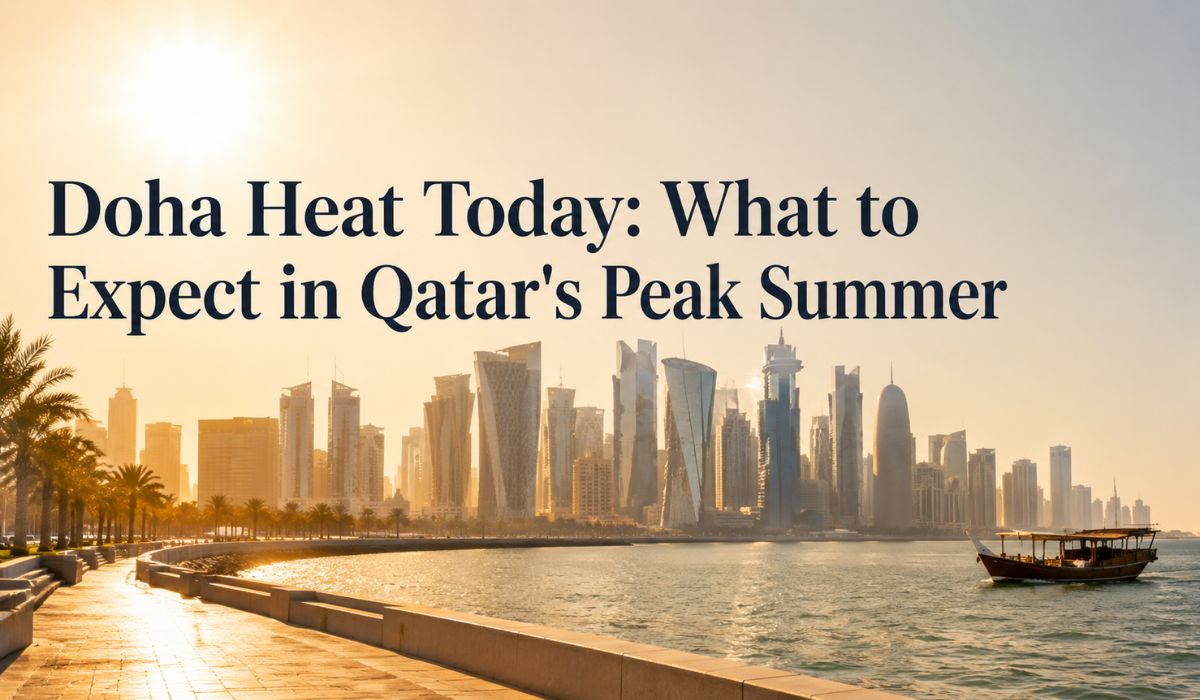 Qatar Weather Today-June 4, 2026: Scorching Heat Grips Doha as Summer Peaks
